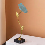 Maxbell Leaf Statues Ornaments Collectible for Home Living Room Housewarming Gift style A