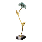 Maxbell Leaf Statues Ornaments Collectible for Home Living Room Housewarming Gift style B