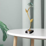 Maxbell Leaf Statues Ornaments Collectible for Home Living Room Housewarming Gift style B