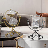 Maxbell Hourglass Clocks Sand Timer Desktop Watch for Living Room Birthday Gifts Aureate