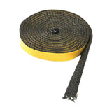 Maxbell Wood Stove Gasket Tape High Density Fibreglass Rope for Oven Window Door 3mmx15mmx200cm