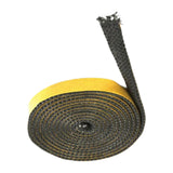 Maxbell Wood Stove Gasket Tape High Density Fibreglass Rope for Oven Window Door 3mmx18mmx200cm