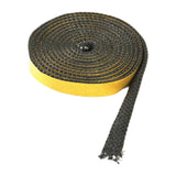 Maxbell Wood Stove Gasket Tape High Density Fibreglass Rope for Oven Window Door 3mmx18mmx250cm