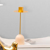 Maxbell Simple Taper Candle Holder Candlestick Ornament for Birthday Home Decor 25cmx6cmx2.5cm
