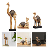 Maxbell Exquisite Camel Ornament Decoration Collectibles for Centerpieces Display Sitting