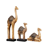Maxbell Exquisite Camel Ornament Decoration Collectibles for Centerpieces Display Sitting