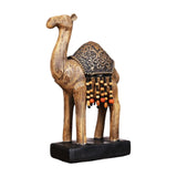 Maxbell Exquisite Camel Ornament Decoration Collectibles for Centerpieces Display Standing S