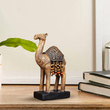Maxbell Exquisite Camel Ornament Decoration Collectibles for Centerpieces Display Standing S