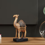 Maxbell Exquisite Camel Ornament Decoration Collectibles for Centerpieces Display Standing S