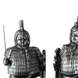 Maxbell Ancient Terracotta Soldiers Exquisite Handpainted for Ornament Shelf Decor Kneeling