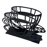 Maxbell Napkin Holder Serviette Vertical Metal for Kitchen Cocktail Parties Office black
