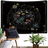 Maxbell Bohemia 12 Constellation Tapestry Home Decoration Ornament Wedding