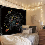 Maxbell Bohemia 12 Constellation Tapestry Home Decoration Ornament Wedding