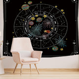 Maxbell Bohemia 12 Constellation Tapestry Home Decoration Ornament Wedding
