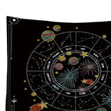 Maxbell Bohemia 12 Constellation Tapestry Home Decoration Ornament Wedding