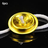 Maxbell 12Pcs Oil Lamp Floating Wicks Holder Aluminum Candle Holder Oil Wicks Rack L