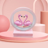 Maxbell LED Flamingo Night Light with Music Desk Lamp for Living Room Decoration