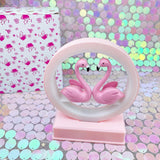 Maxbell LED Flamingo Night Light with Music Desk Lamp for Living Room Decoration