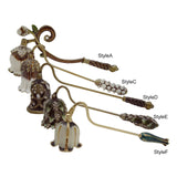 Maxbell Decorative Candle Snuffer Extinguisher with Long Handle for Home Decor Gift StyleA