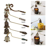 Maxbell Decorative Candle Snuffer Extinguisher with Long Handle for Home Decor Gift StyleA