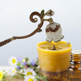 Maxbell Decorative Candle Snuffer Extinguisher with Long Handle for Home Decor Gift StyleA