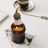 Maxbell Decorative Candle Snuffer Extinguisher with Long Handle for Home Decor Gift StyleC