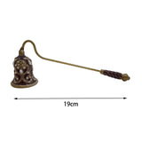 Maxbell Decorative Candle Snuffer Extinguisher with Long Handle for Home Decor Gift StyleD