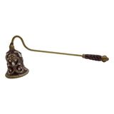 Maxbell Decorative Candle Snuffer Extinguisher with Long Handle for Home Decor Gift StyleD