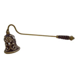Maxbell Decorative Candle Snuffer Extinguisher with Long Handle for Home Decor Gift StyleD