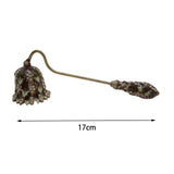 Maxbell Decorative Candle Snuffer Extinguisher with Long Handle for Home Decor Gift StyleE