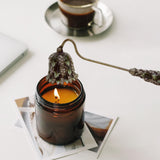 Maxbell Decorative Candle Snuffer Extinguisher with Long Handle for Home Decor Gift StyleE