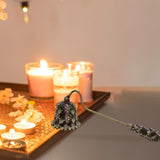 Maxbell Decorative Candle Snuffer Extinguisher with Long Handle for Home Decor Gift StyleE