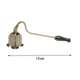 Maxbell Decorative Candle Snuffer Extinguisher with Long Handle for Home Decor Gift StyleF