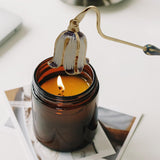 Maxbell Decorative Candle Snuffer Extinguisher with Long Handle for Home Decor Gift StyleF