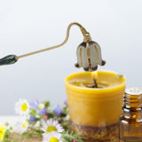 Maxbell Decorative Candle Snuffer Extinguisher with Long Handle for Home Decor Gift StyleF