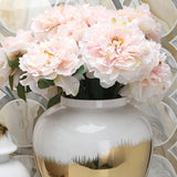 Maxbell Simple Ginger Jar with Lid Collection Jar Vase for Weddings Living Room