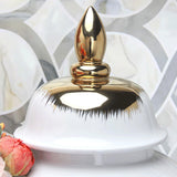 Maxbell Simple Ginger Jar with Lid Collection Jar Vase for Weddings Living Room