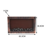 Maxbell Simulation Fireplace Lamp Outdoor Fireplace Light for Living Room Bedroom