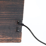 Maxbell Simulation Fireplace Lamp Outdoor Fireplace Light for Living Room Bedroom