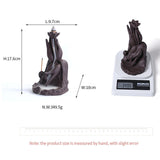 Maxbell Backflow Incense Burner Waterfall Censer Crafts Lotus for Relaxation Office