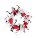 Maxbell Creative Christmas Wreath 14" for Festival Table Centerpiece Fireplace