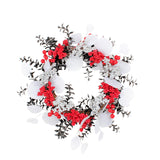 Maxbell Creative Christmas Wreath 14" for Festival Table Centerpiece Fireplace
