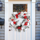 Maxbell Creative Christmas Wreath 14" for Festival Table Centerpiece Fireplace