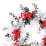 Maxbell Creative Christmas Wreath 14" for Festival Table Centerpiece Fireplace