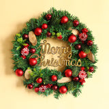 Maxbell Christmas Wreath Garland Decor Wall Hanging Flower Farmhouse Outdoor