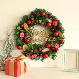 Maxbell Christmas Wreath Garland Decor Wall Hanging Flower Farmhouse Outdoor