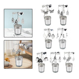 Maxbell Rotating Candle Holder Centerpieces Tealight Holders Tray Ornament for Party Butterfly