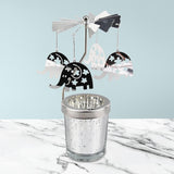 Maxbell Rotating Candle Holder Centerpieces Tealight Holders Tray Ornament for Party Elephant