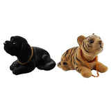 Maxbell Bobble Head Dog Rocking Head Ornaments Puppy for Auto Dashboard Home Gift 16cmx8cmx10cm