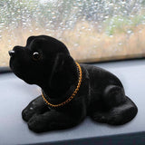 Maxbell Bobble Head Dog Rocking Head Ornaments Puppy for Auto Dashboard Home Gift 16cmx8cmx10cm
